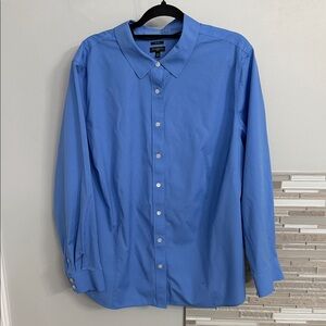 Talbots Vibrant Blue Blouse